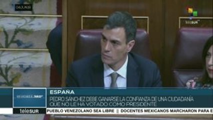España: Pedro Sánchez inicia mandato como nuevo líder del país