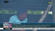 Colombia: asesinatos de líderes sociales durante campaña electoral