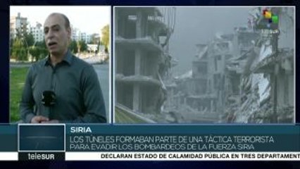 Ejército sirio avanza sus labores de desminado al sur de Damasco
