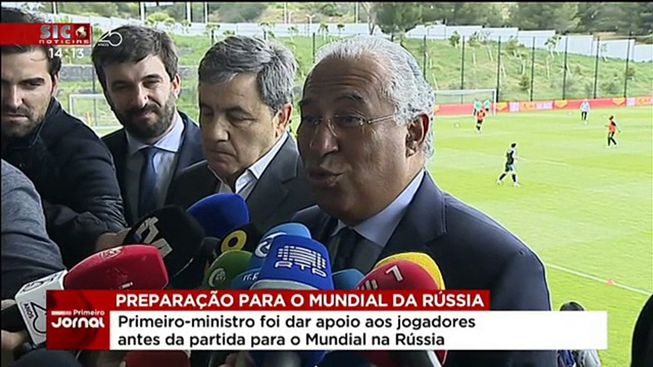 António Costa explica cumprimento especial a Rui Patrício na visita à seleção
