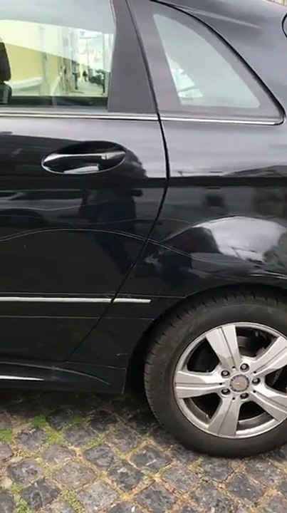 'Queria mandar muito amor à pessoa que me riscou o carro'