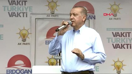 Zonguldak Cumhurbaşkanı Erdoğan Zonguldak'ta Konuştu