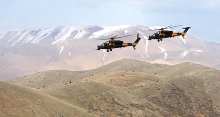 Kato Dağı'nda Teröristlerin Geçiş Güzergahları Ateş Altına Alındı