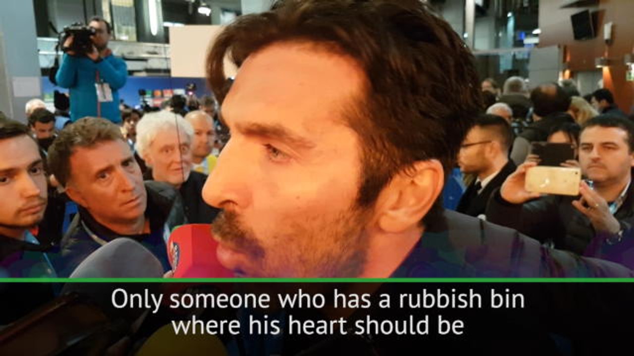 "A dustbin for a heart" - Buffon's comments about Oliver which led to three-game ban