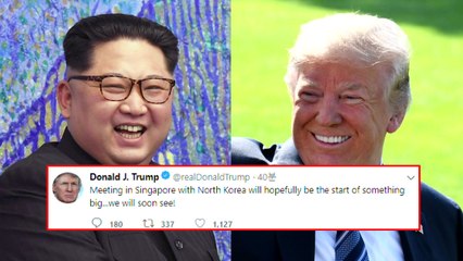 트럼프 "북미 회담, 큰일의 출발점 될 것" / YTN