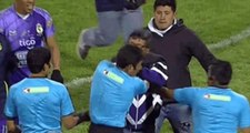 Dört Oyuncusuna Kırmızı Kart Gösterilen Real Potosi Başkanı, Maçın Hakemine Saldırdı