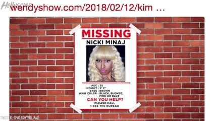 Nicki Minaj's 'Barbz Army' & Wendy Williams Form Search Party To Find Rapper