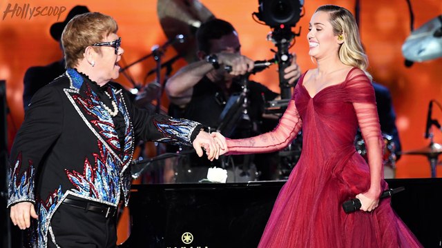 Miley Cyrus Performs With Sir Elton John; First Time Since Taylor Swift | 2018 Grammys