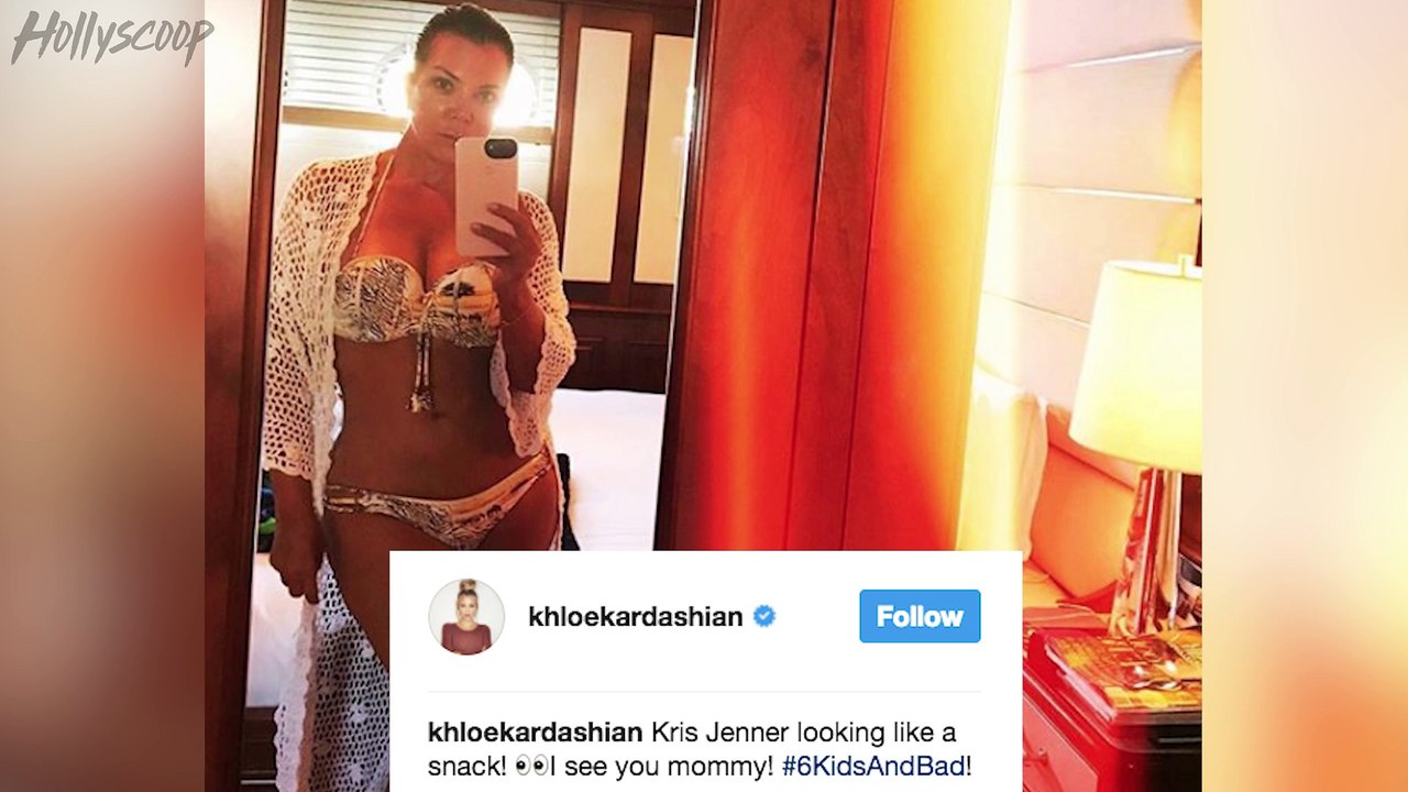 Kris Jenner Trying Too Hard to Be Like Her Daughters to Be a Good Mom? -JS