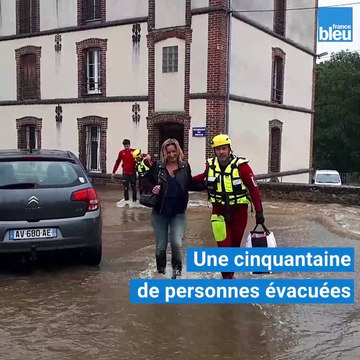 Orages dans l'Eure : Breteuil-sur-Iton dévastée