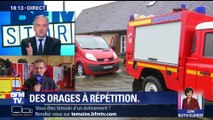 Orages et inondations: 27 départements en vigilance orange (1/2)