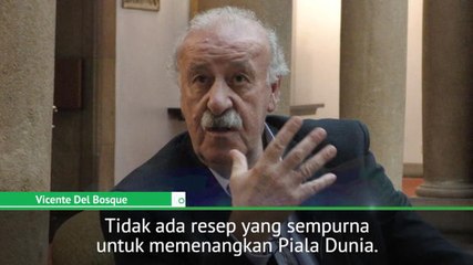 Del Bosque Meminta Spanyol Mempertahankan Gaya Permainan