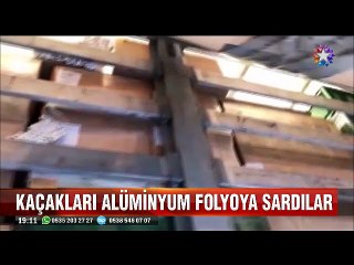 Kaçakcılıkta son nokta Kaçakları Alüminyum folyoya sardılar ama XRay'e yakalandılar