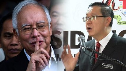 Najib brushes off Guan Eng's allegations of a RM9.4bil scandal