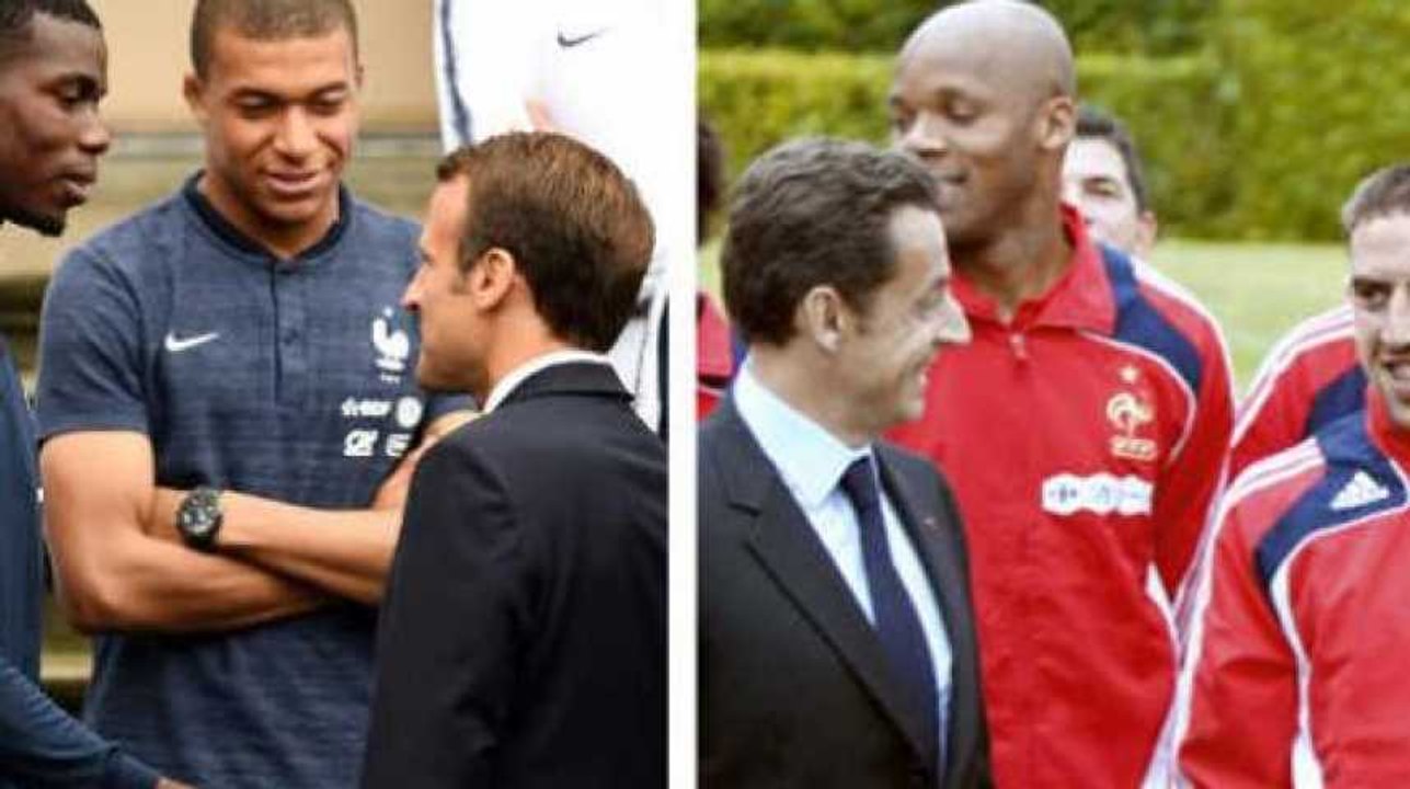 Comme Macron, à chaque président son discours aux Bleus, qui en dit long sur lui-même