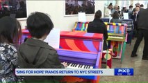 'Sing For Hope' Pianos Return to New York City Streets and Parks