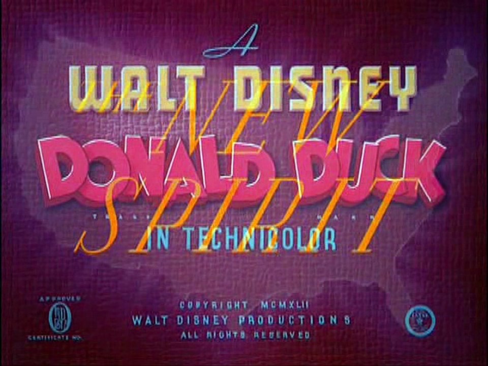 Donald Duck - The New Spirit  (1942)
