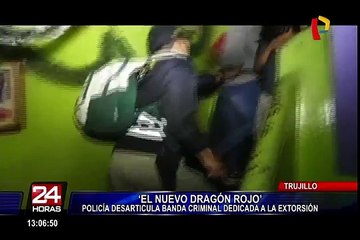 Desbaratan organización criminal ‘El Nuevo Dragón Rojo’ en La Libertad