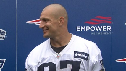 Gronkowski on returning to Patriots: 'I definitely made the right decision'