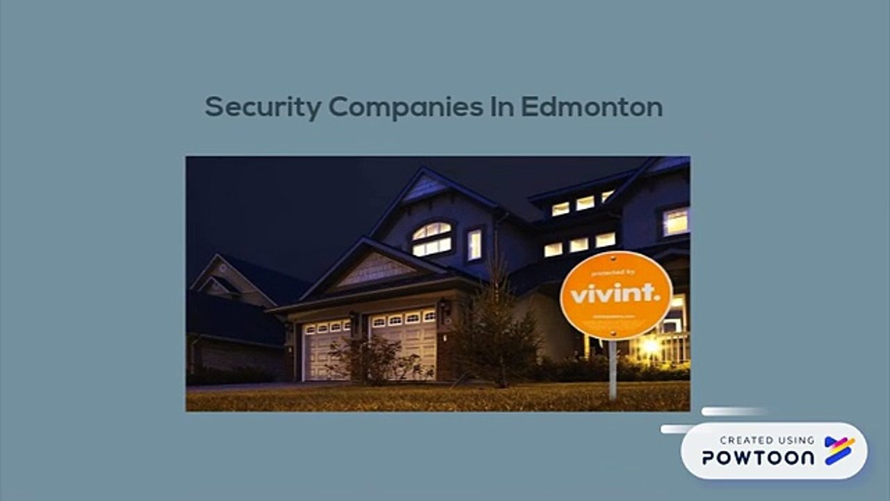 Home Security Systems Edmonton