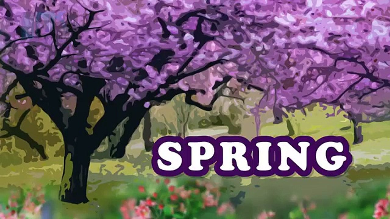 Seasons Of The Year SEASONS SONG Autumn Winter Summer Play Nursery Rhymes