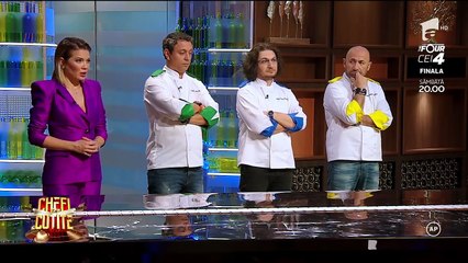 Miklos Tolnai, din echipa galbenă, a fost eliminat din concurs