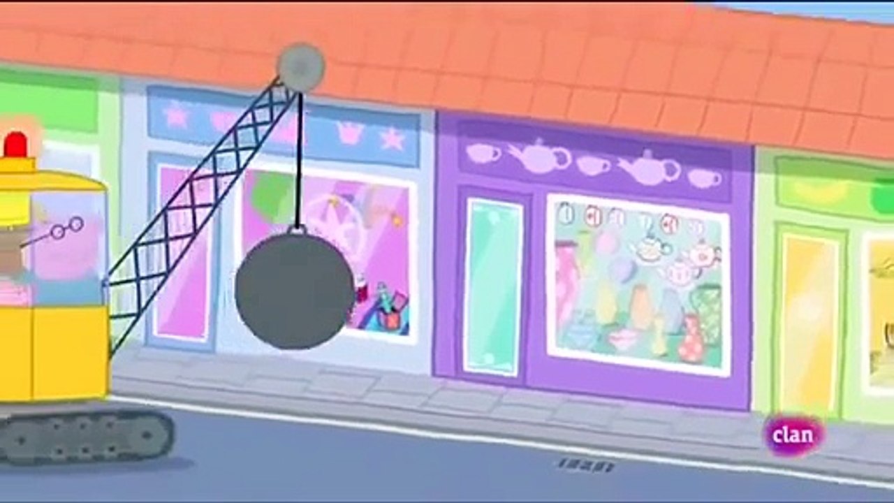 Peppa pig Castellano Temporada 4x44 El señor Bull en una tienda de porcelanas June 2016