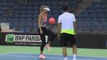 Princess tennis Maria Sharapova shows off her soccer skills
