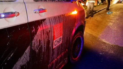 CHP Milletvekili Köse’nin seçim minibüsü kaza yaptı