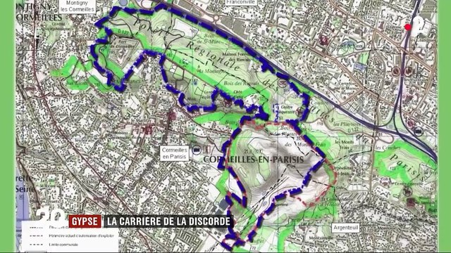 Val-d'Oise : le gypse, la roche de la discorde à Cormeilles-en-Parisis