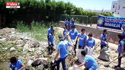 الاحتفال باليوم العالمى للبيئة على شواطئ الإسماعيلية