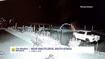 BREAKING! An asteroid just hit Earth, sparkling a fireball over South Africa!