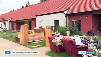Lille : une collecte pour les sinistrés