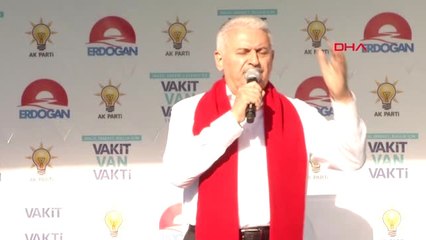 Van Başbakan Yıldırım Van'a Konuştu
