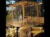 [- LE Curtain Lights 3x3m 306 LEDs, 8 Modes Window Curtain Icicle Lights String Fairy Lights, Warm