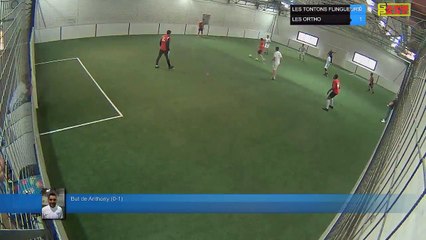 But de Anthony (0-1) - LES TONTONS FLINGUEURS Vs LES ORTHO - 05/06/18 20:00 - LIGUE 2