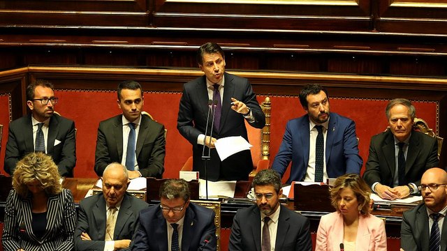 Сенат одобрил кабинет Джузеппе Конте