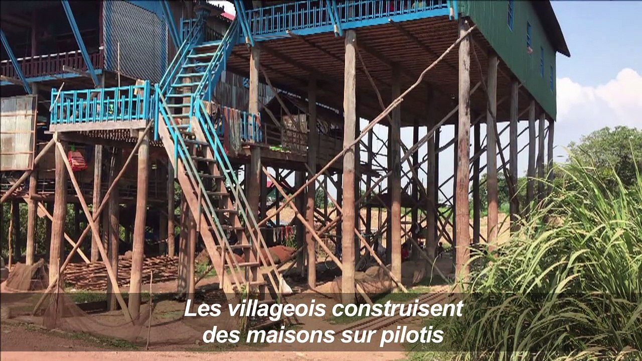 Cambodge: les touristes remplacent les poissons au lac Tonle Sap