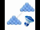 [- SUDS-ONLINE Floating Dispenser + 50 Ultimate Chlorine Tablets 20g Hot Tub Swimming Tablet  -]