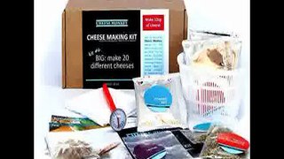 [- Cheese Making Kit - make 20 different artisan cheeses  -]