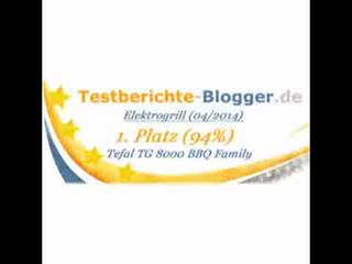 [- Tefal TG 8000 BBQ Family Elektrogrill (2400 Watt)  -]