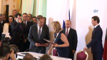 Putin Viyana'da Cumhurbaşkanı Bellen’den Sebastian Kurz bir araya geldi