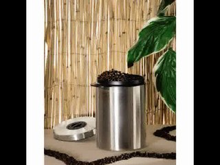 [- Xavax Kaffeedose für 1 kg Kaffeebohnen (Tee, Kakao, Mit Aromaverschluss, Edelstahldose) sil