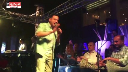 دياب يتألق فى سهرة رمضانية بالتجمع الخامس