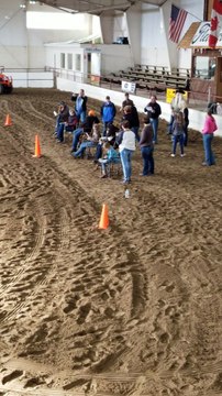 Stick Horse Reining Class