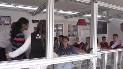 Depremi Simülasyon Tırında Yaşayarak Öğreniyorlar - Karabük