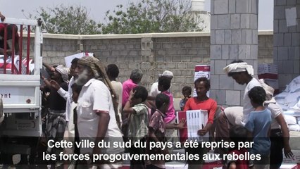 Yémen: distribution d'aide humanitaire dans le sud du pays