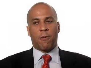 Cory Booker discusses the resignation of Gov. Spitzer