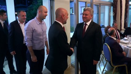 Makedonya Cumhurbaşkanı İvanov, Üsküp'te iftar verdi - ÜSKÜP