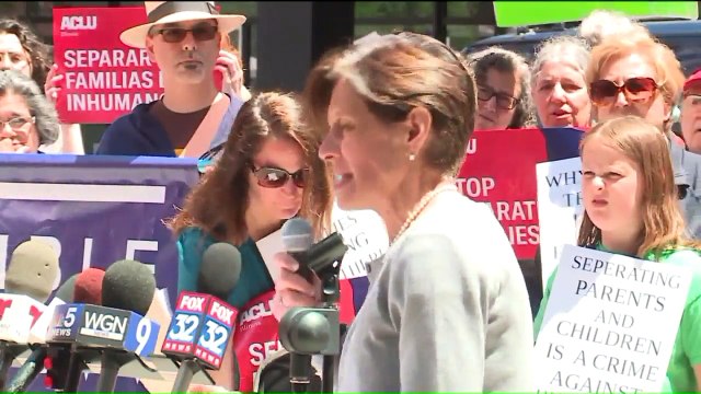 Protesters Demand Trump Administration End Policy That Separates Immigrant Parents from Children